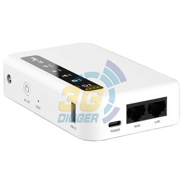 Мобільний 4G WiFi роутер GL-iNet Puli GL-XE300 з VPN, WireGuard, TOR
