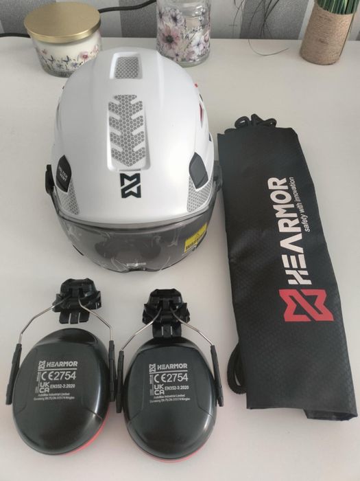 Kask ochronny HEARMOR 3 w 1