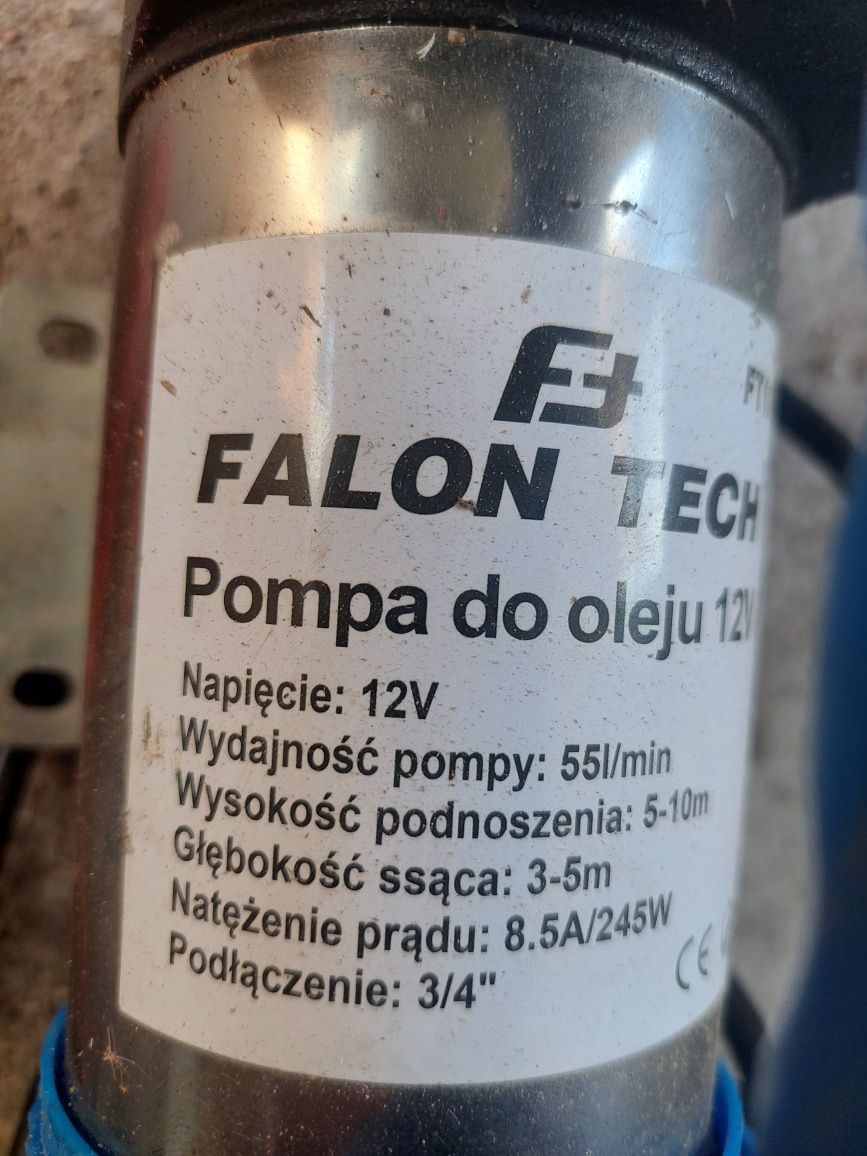Pompka do spuszczania paliwa