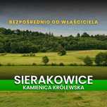 Działka widok jezioro Sierakowice Kamienica Królewska