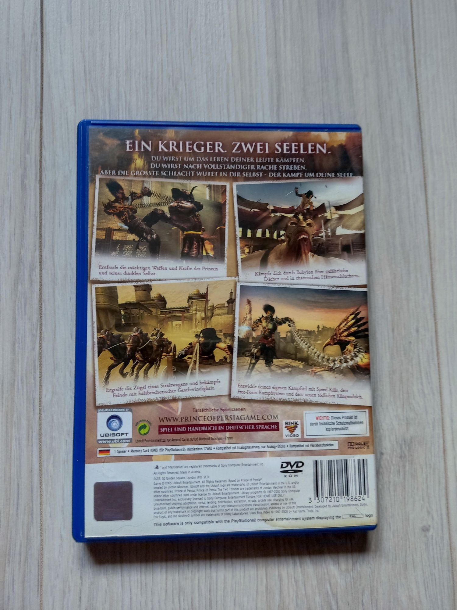 Prince Of Persia The Two Thrones Dwa Trony Ps2