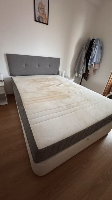 Cama c/ arrumação KVITSOY - IKEA
