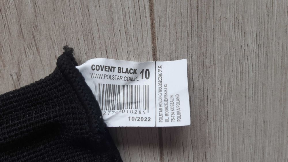 Rękawice Nitrylowe  COVENT BLACK rozm.10 - 25 par