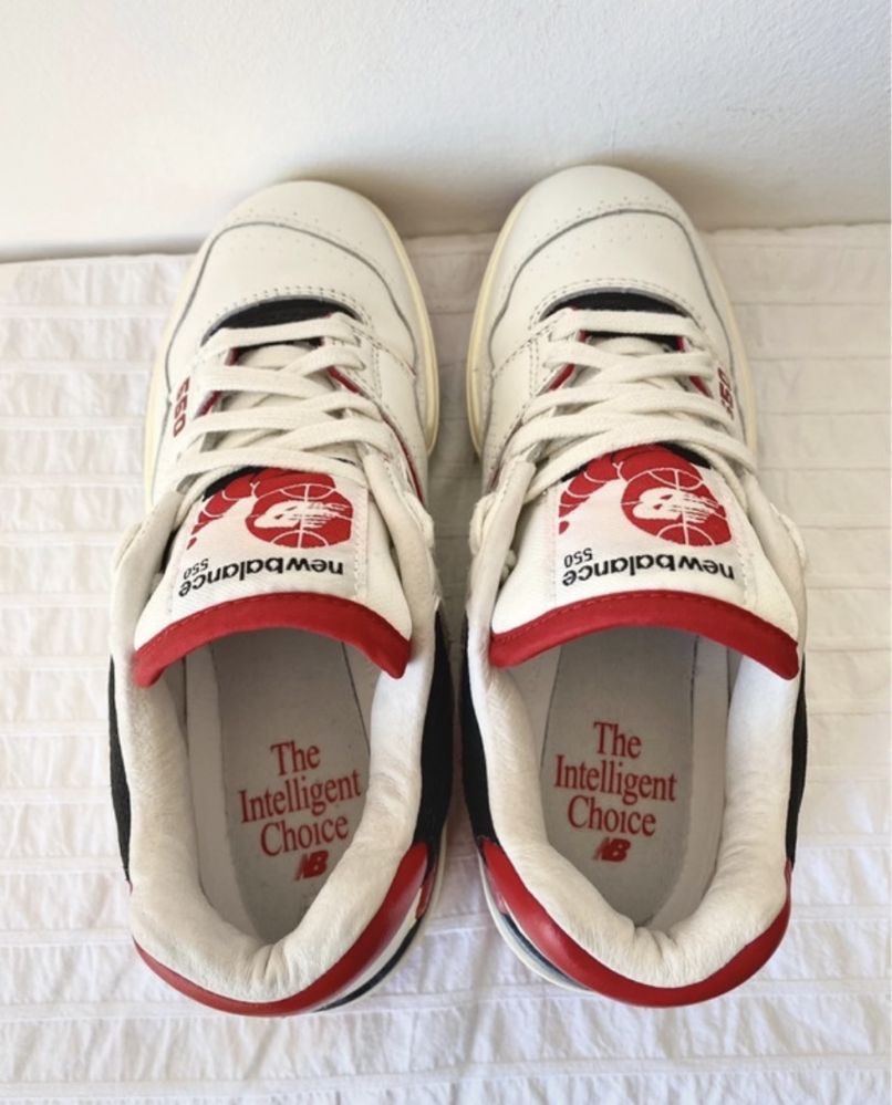 Sneakers New Balance 550 Premium Vintage Red 37.5