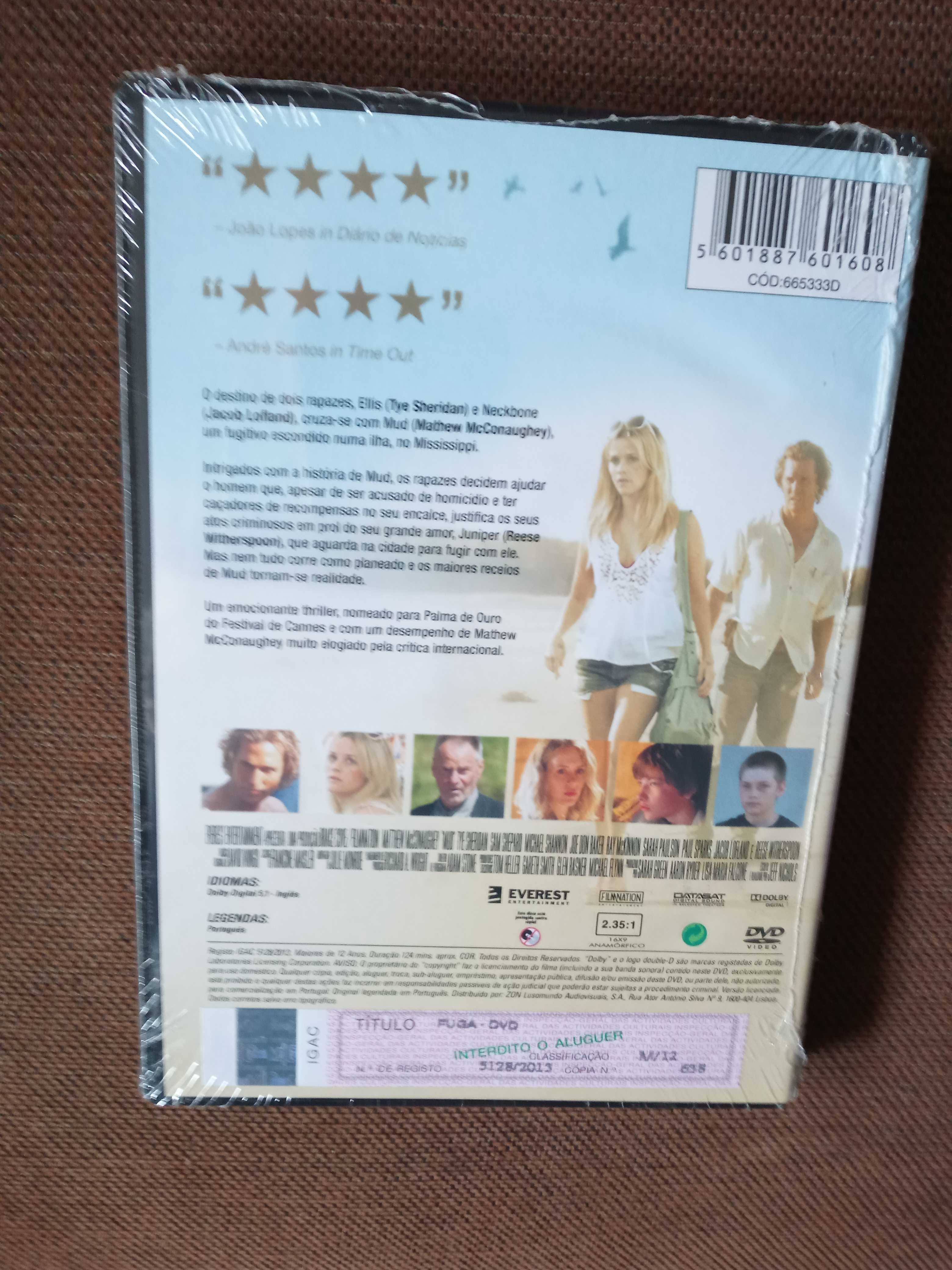 filme dvd - original - fuga - novo e selado