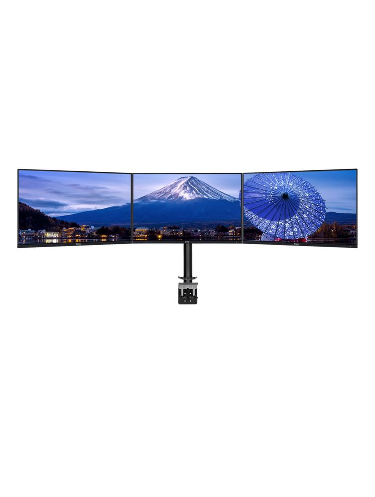 iiyama Uchwyt biurkowy na 3 monitory 10" - 27" (DS1003C-B1)