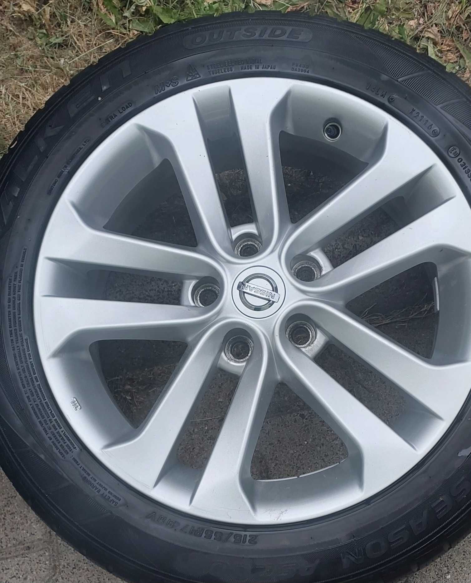 Felgi alu 17" Nissan