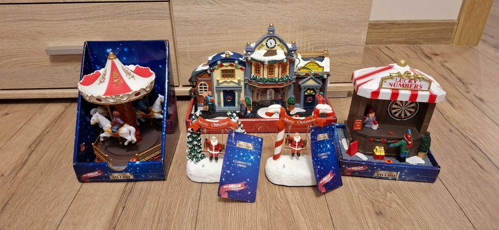 Zestaw do świątecznej wioski