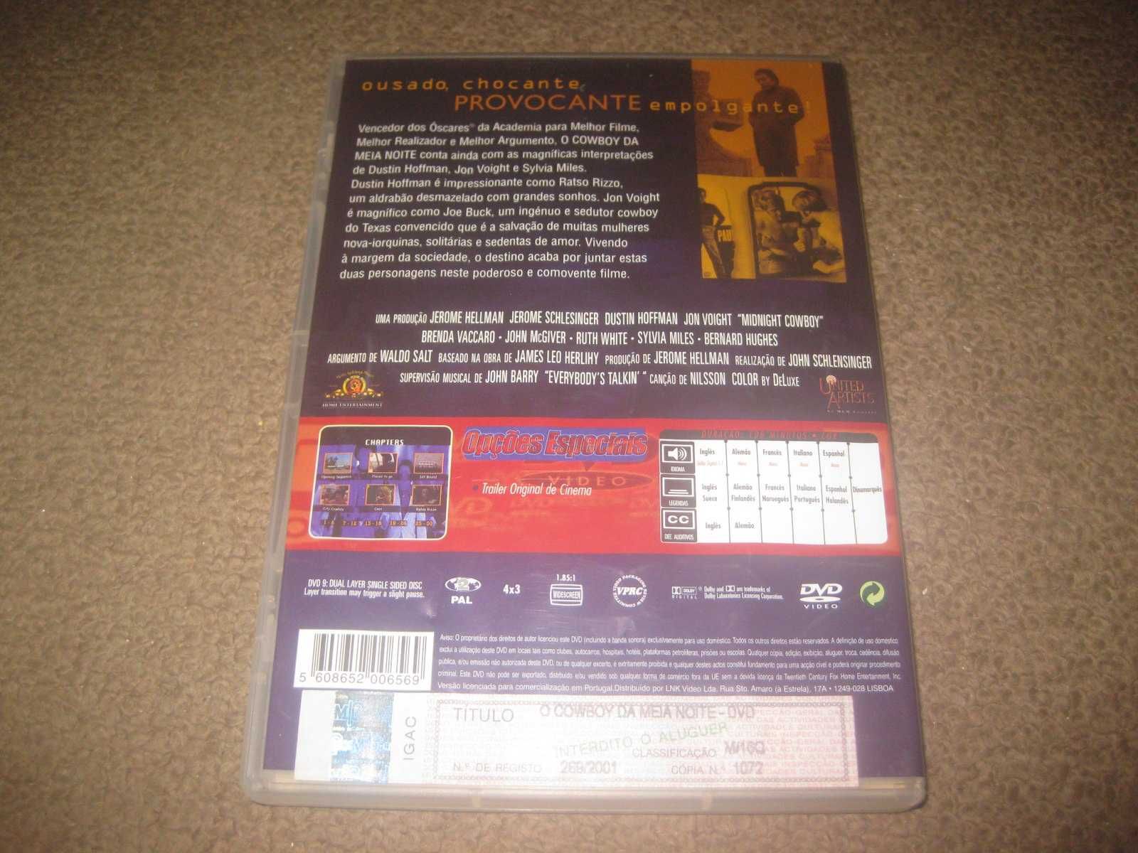 DVD "O Cowboy da Meia Noite" com Jon Voight