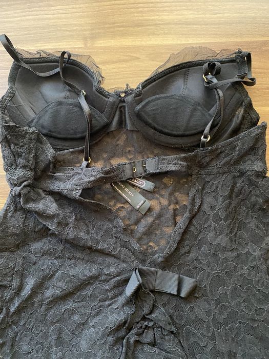 Кружевной пеньюар Victoria's Secret (XS) - Виктория Сикрет, платье.