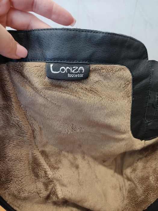 Ботфорты зимние замшевые Lonza