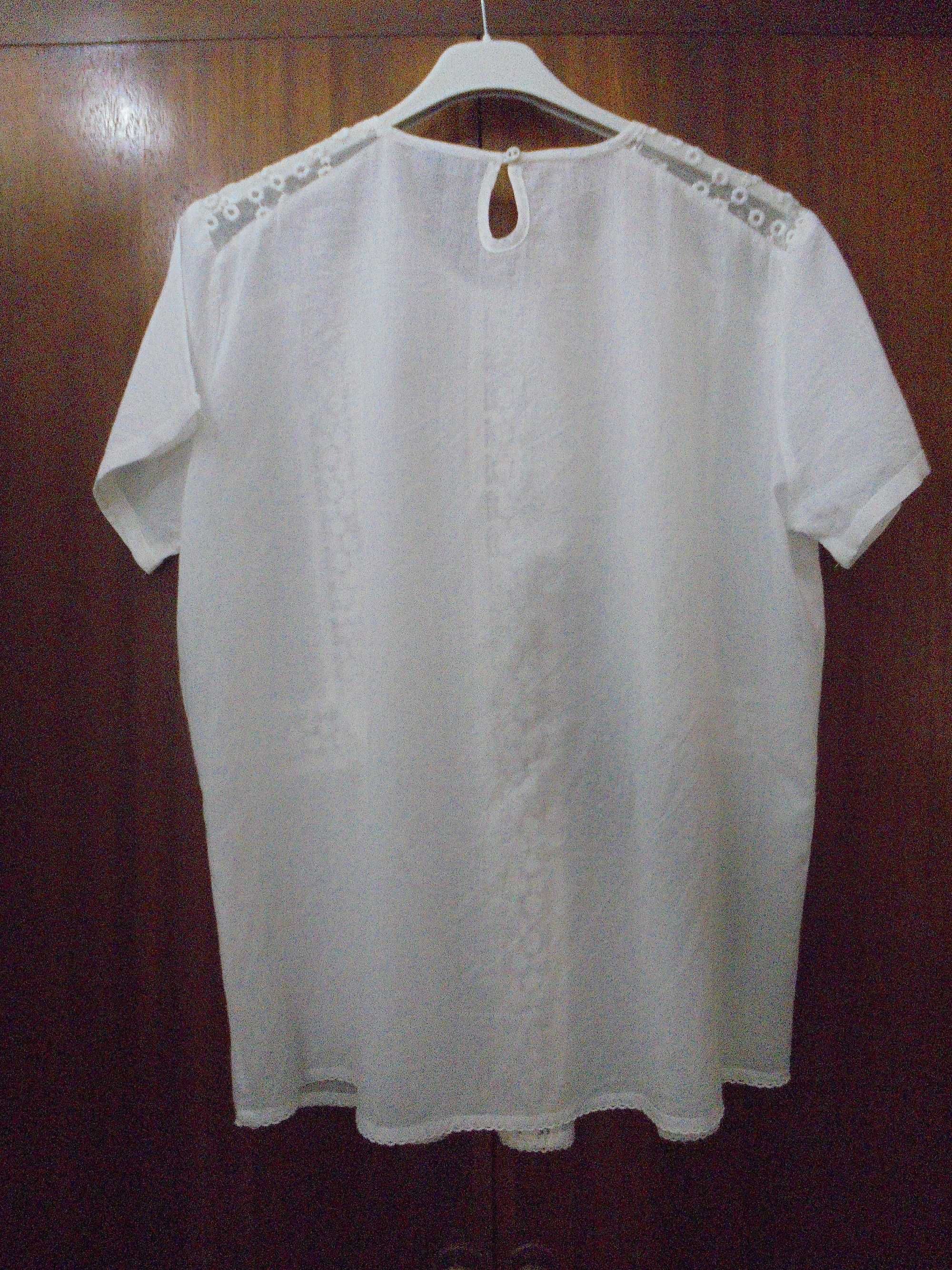 camisola de mulher em renda