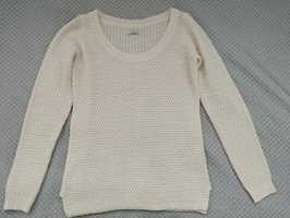 Sweter ecru, sweterek S