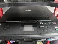 Drukarka Brother DCP-J125 – uszkodzona, nie drukuje na czarno