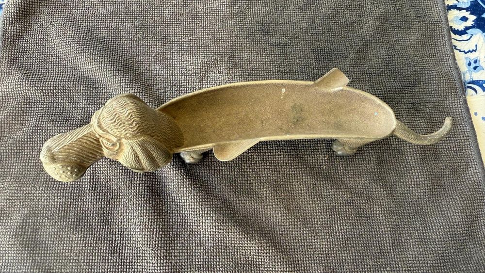 Cinzeiro decorativo em ferro