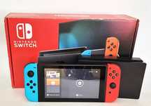 Nintendo Switch V2 256GB jak nowy, kompletny zestaw