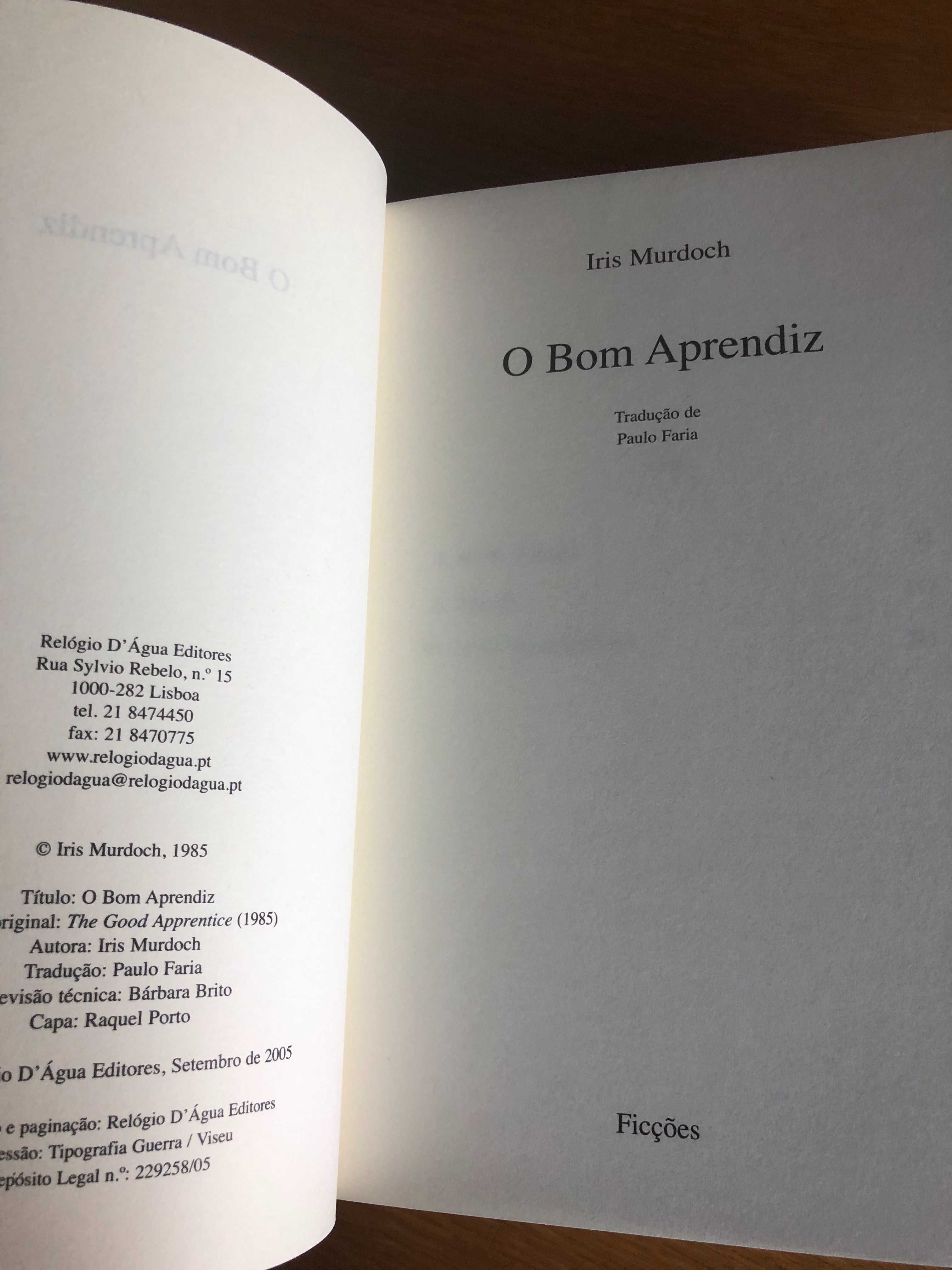 O bom aprendiz  IRIS MURDOCH