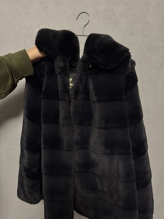 Шуба з екохутра