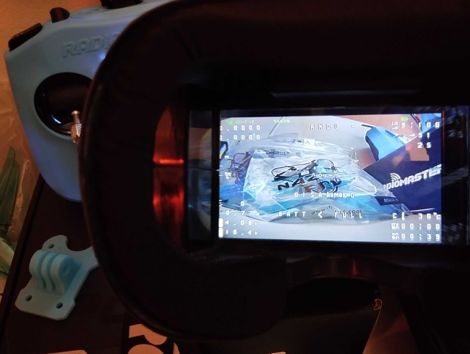 Комплект дрон FPV 5" + апа Radiomaster+ шолом + зарядне і акум