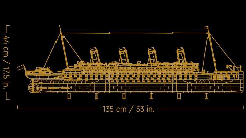 LEGO Icons Титанік 10294 конструктор
