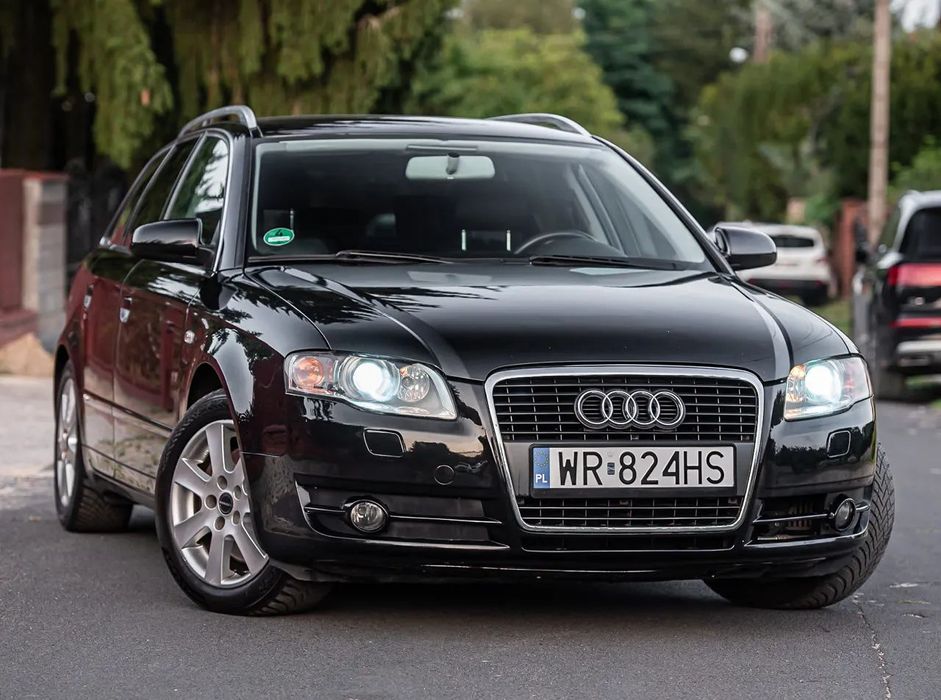 Audi A4 Avant 1.8T 150KM Alcantara Skóra Grzane Fotele Bixenon Parktronic Serwis
