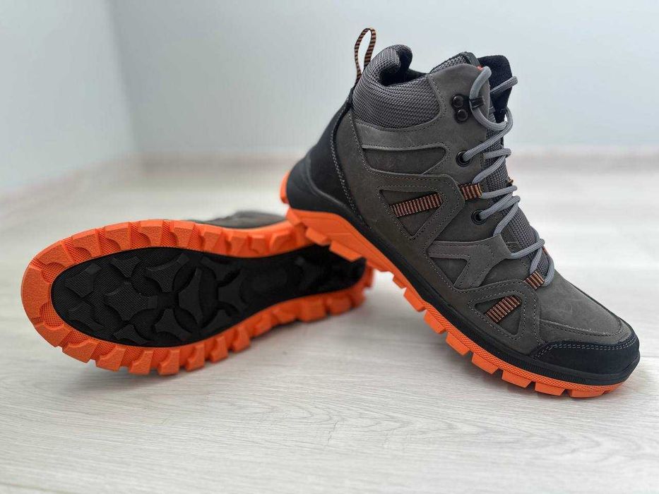 Мужские зимние ботинки Чоловічі черевики из натуральной кожи SALOMON