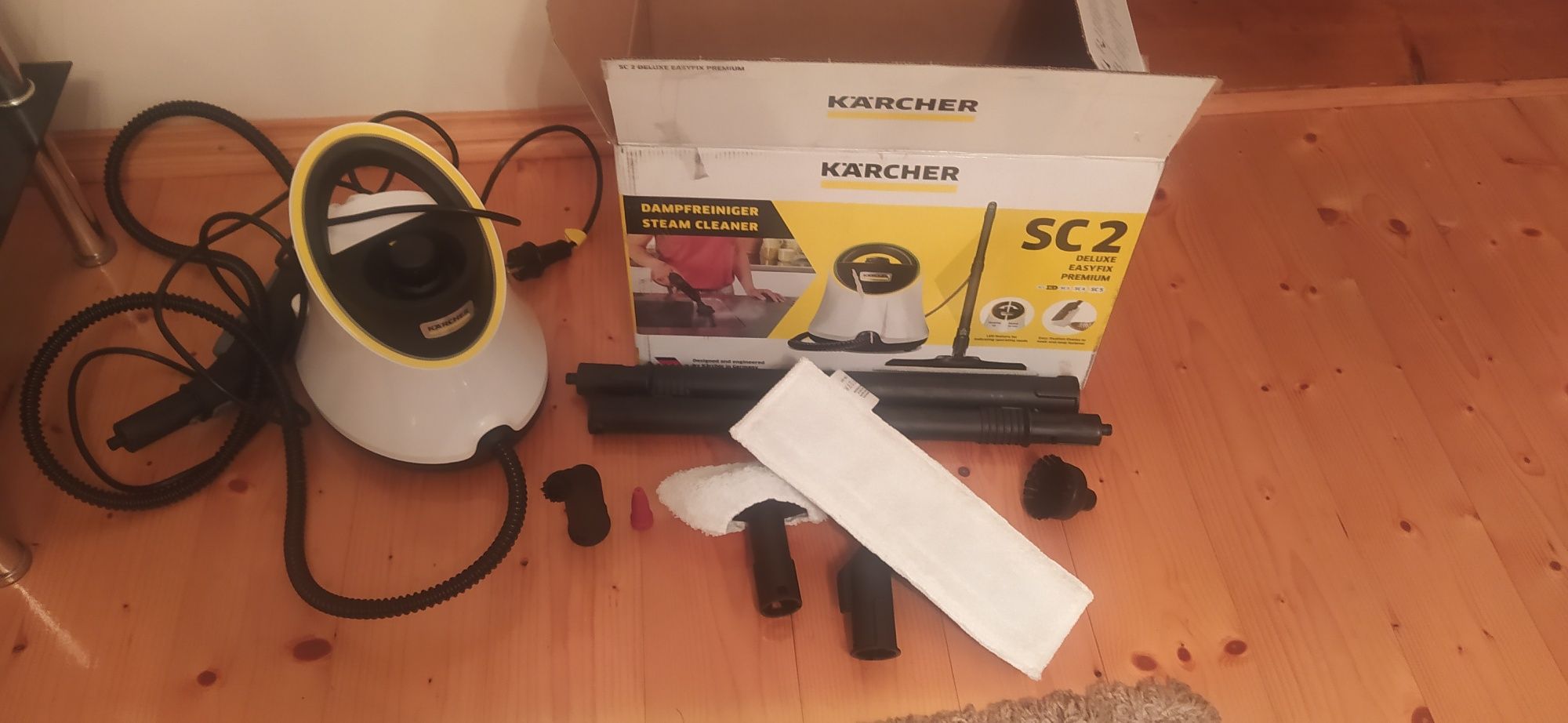 Пароочисник парогенератор Karcher sc2 Deluxe Premium.Новий