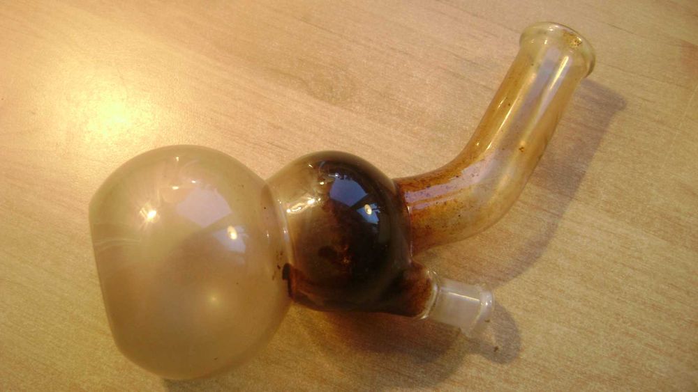 Starocie z PRL - Trafika = Shisha szklana niekompletna do rozpoznania