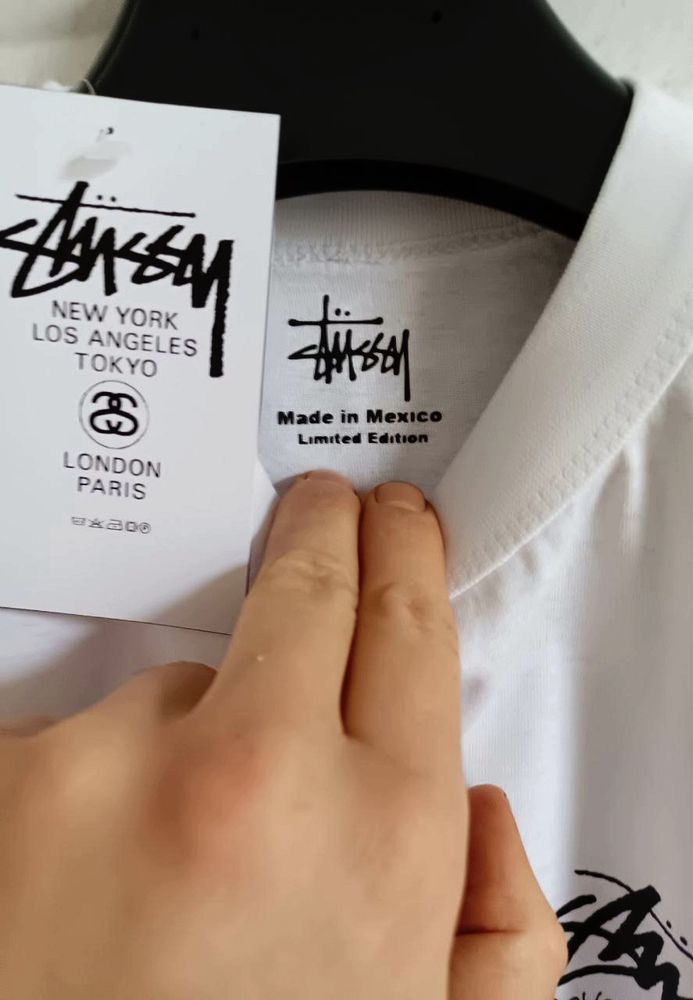 Футболка Bape x Stussy Бейп Бэйп Стасси Стуссі унісекс