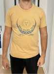 T-shirt em tons amarelo claro homem estampada da Tiffosi tamanho S