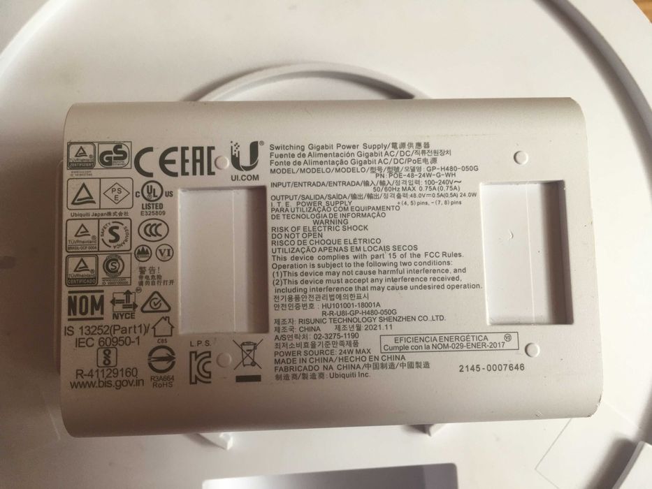 Access point Ubiquiti Unifi U6-LR Long Range + zasilacz PoE