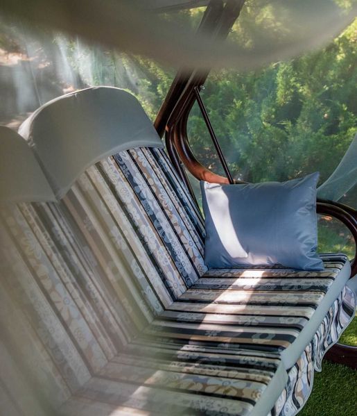 Садові Гойдалки Мілан Купити у виробника. Садова Качеля розкладна