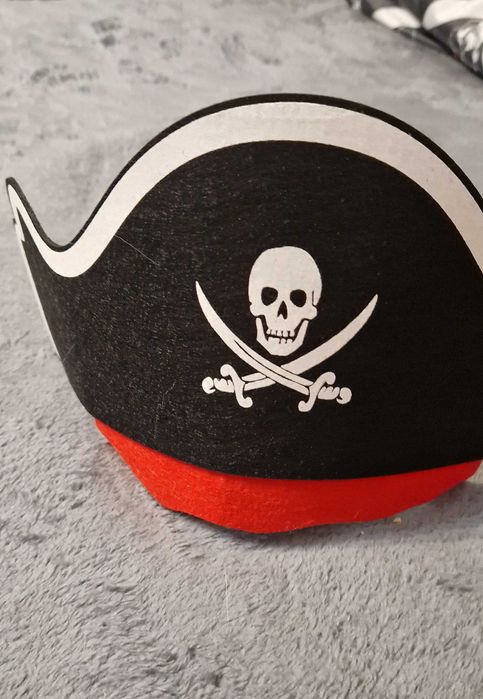 Kapelusz pirata przebranie dla dziecka nowy