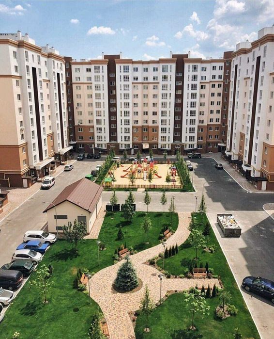 1К квартира 56м на дві сторони ЖК Львівський Маєток. Заселений Будинок