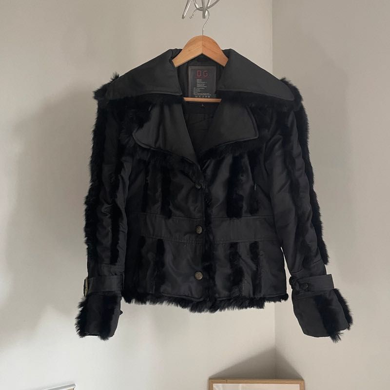 Kurtka D&G czarna chic avant garde awangardowa Dolce & Gabbana L