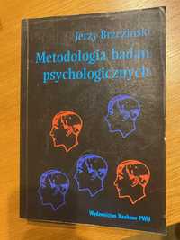 Książka metodologia badań psychologicznych Jerzy Brzeziński