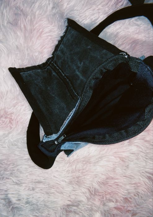 Джинсова сумочка власного виробництва)