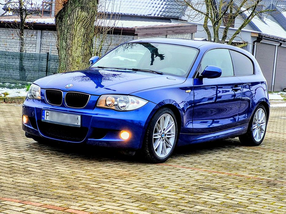 BMW 120i LIFT 2010r Pełen M PAKIET#Coupe#TopasBlau#Kubełki#ALU17#Manua