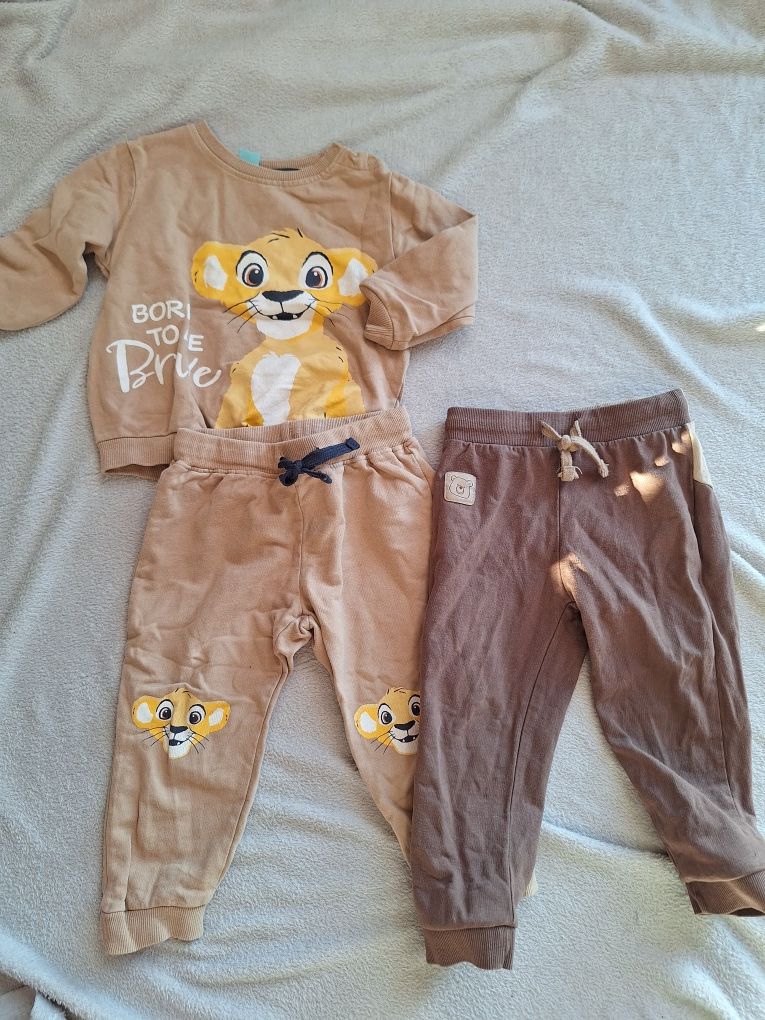 Zestaw komplet dresy dres 98