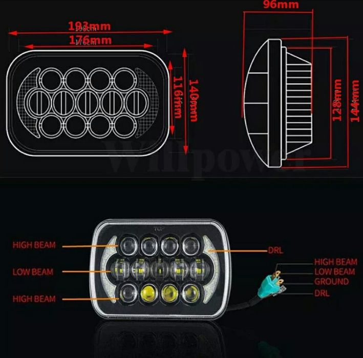 Ópticas led Jeep # Nissan # Toyota