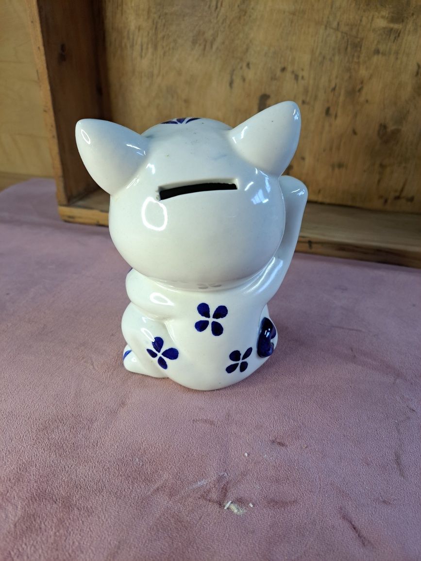 Skarbonka ceramiczna kotek 1