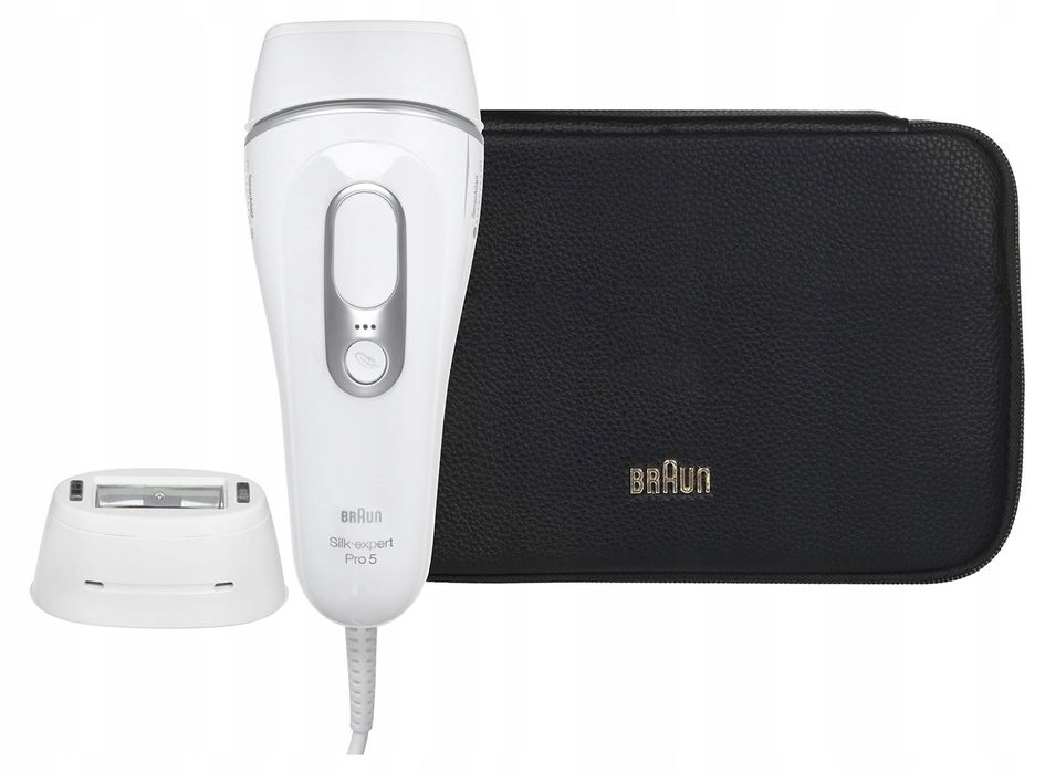 depilator braun silk-expert pro 5 pl5145 ipl biało-srebrny