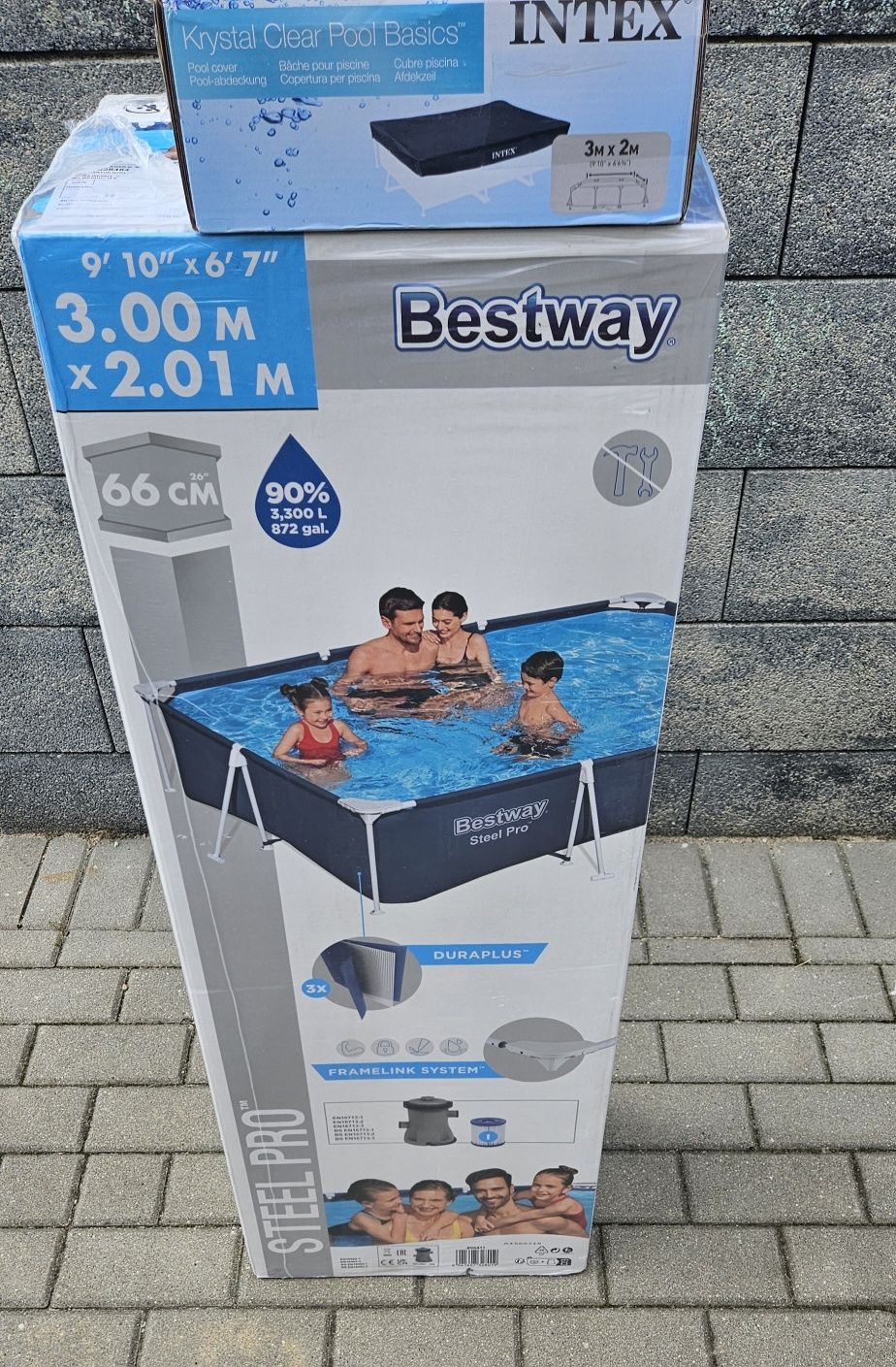 Basen Bestway 3x2m Nowy