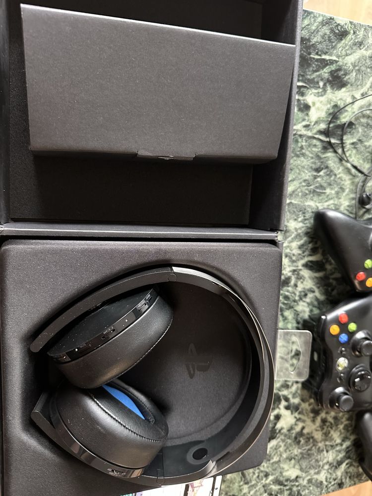 STUDIO GIER Słuchawki Platinum CECHYA-0091 Ps4 slim Pro Ps5 jak nowe
