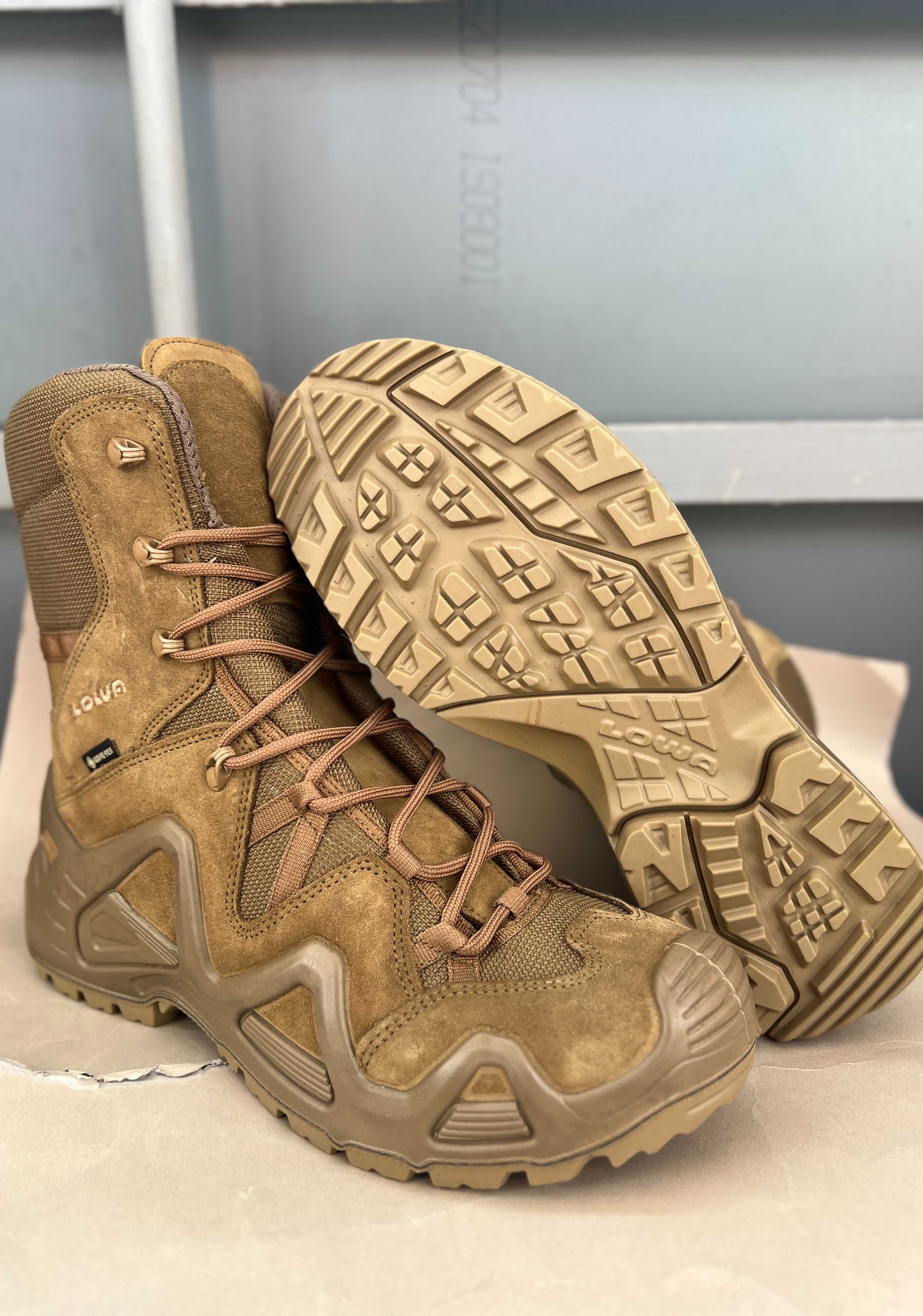 Тактичне взуття Lowa Zephyr GTX Hi Koyote Оригінал, берці Лова. 41-45