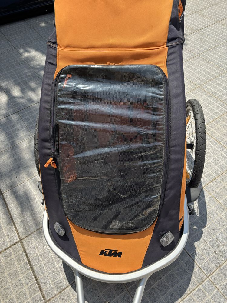 Atrelado crianças bicicleta KTM