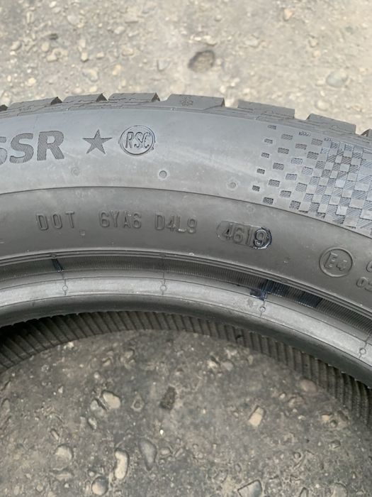 Шини 245/50 R19 Continental Rft 2019p зима 7,6/7,3мм