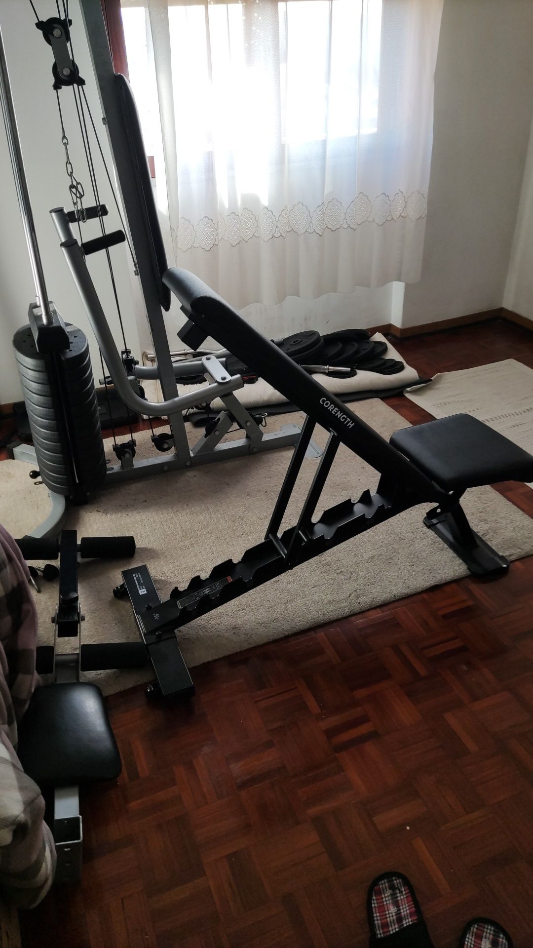 Vendo banco musculação ,capacidade 300 kg