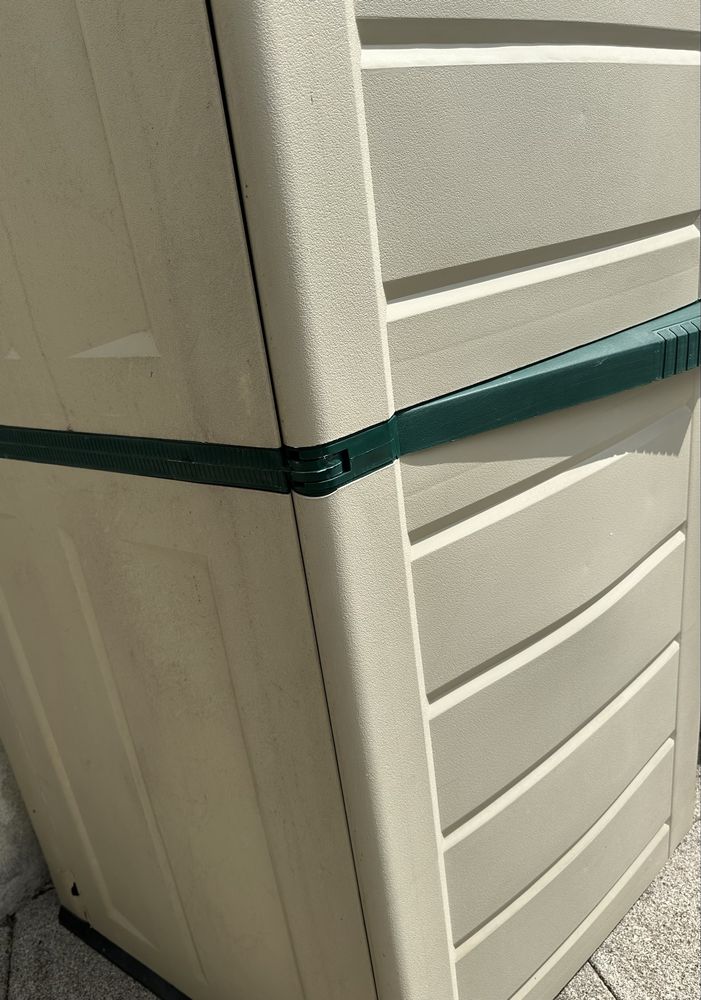 Armário abrigo para exterior / jardim com fecho