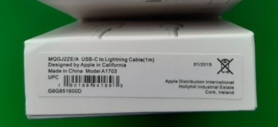 Kabel USB-C to Lightning do iPhone